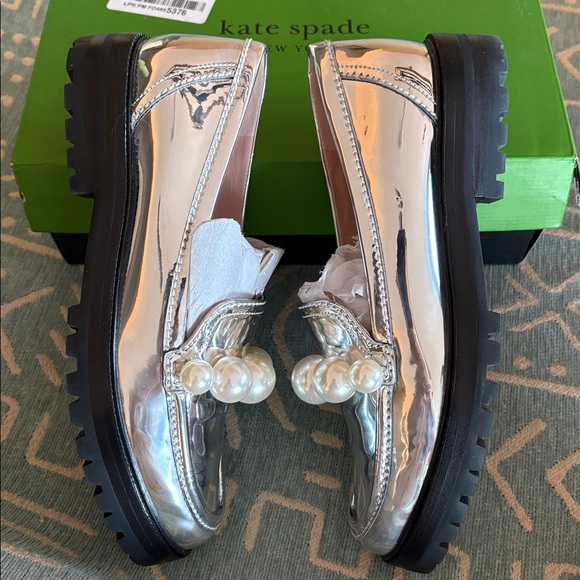 NWB Kate Spade ♠️ Posh Pearl Loafers - Picture 7 of 13